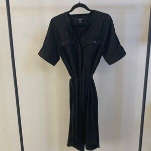 Simply Vera Vera Wang Black Midi Dress